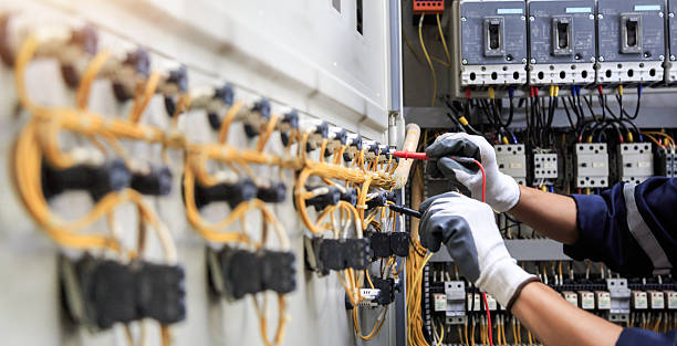 Professional Electrician technician working in Odessa, MO